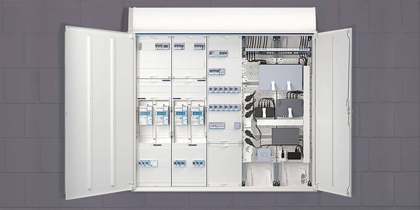 Technikzentrale bei Elektro Engert GmbH in Hafenlohr-Windheim