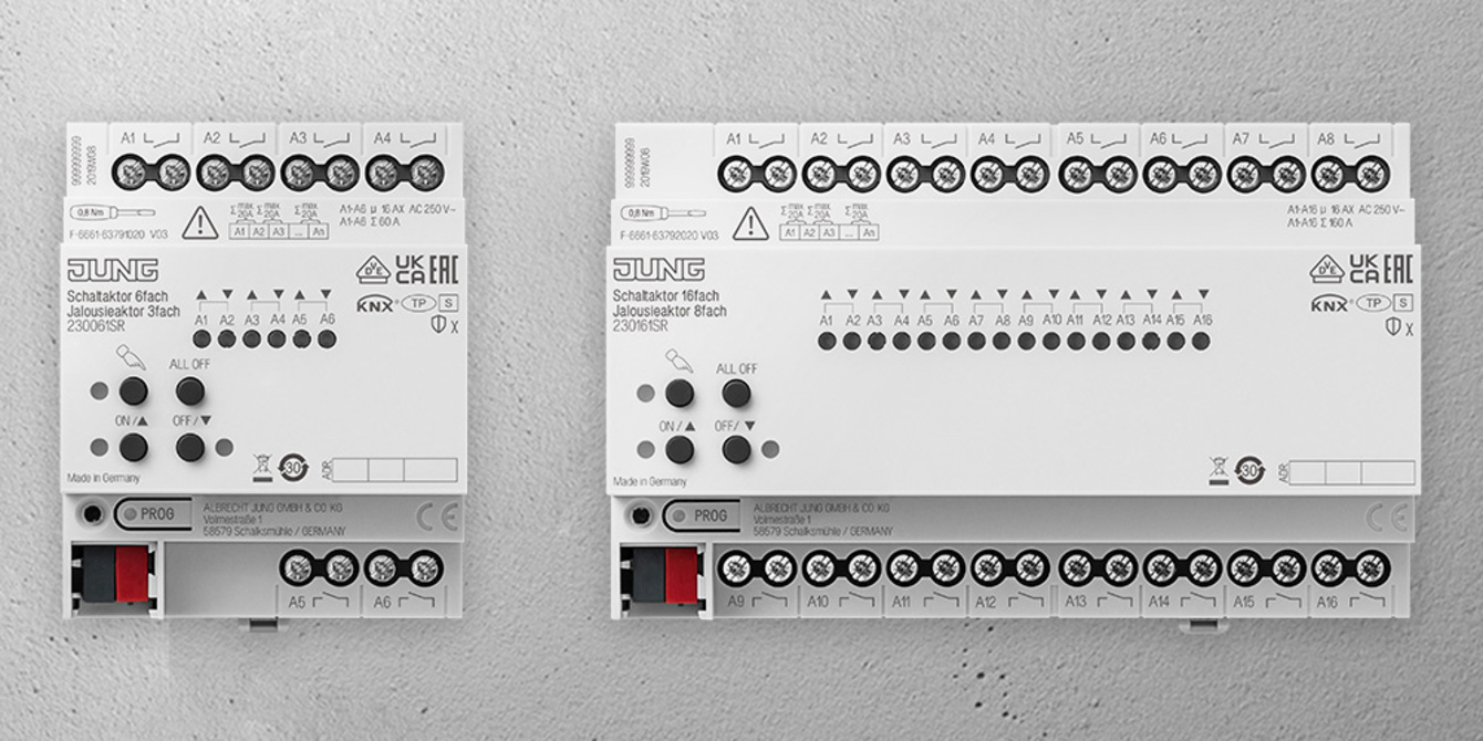 KNX Schalt- und Jalousieaktoren bei Elektro Engert GmbH in Hafenlohr-Windheim