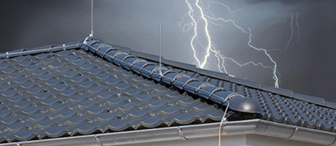 Äußerer Blitzschutz bei Elektro Engert GmbH in Hafenlohr-Windheim
