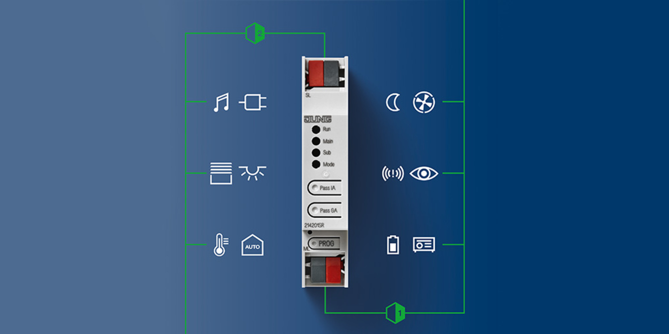 KNX Bereichs- und Linienkoppler bei Elektro Engert GmbH in Hafenlohr-Windheim